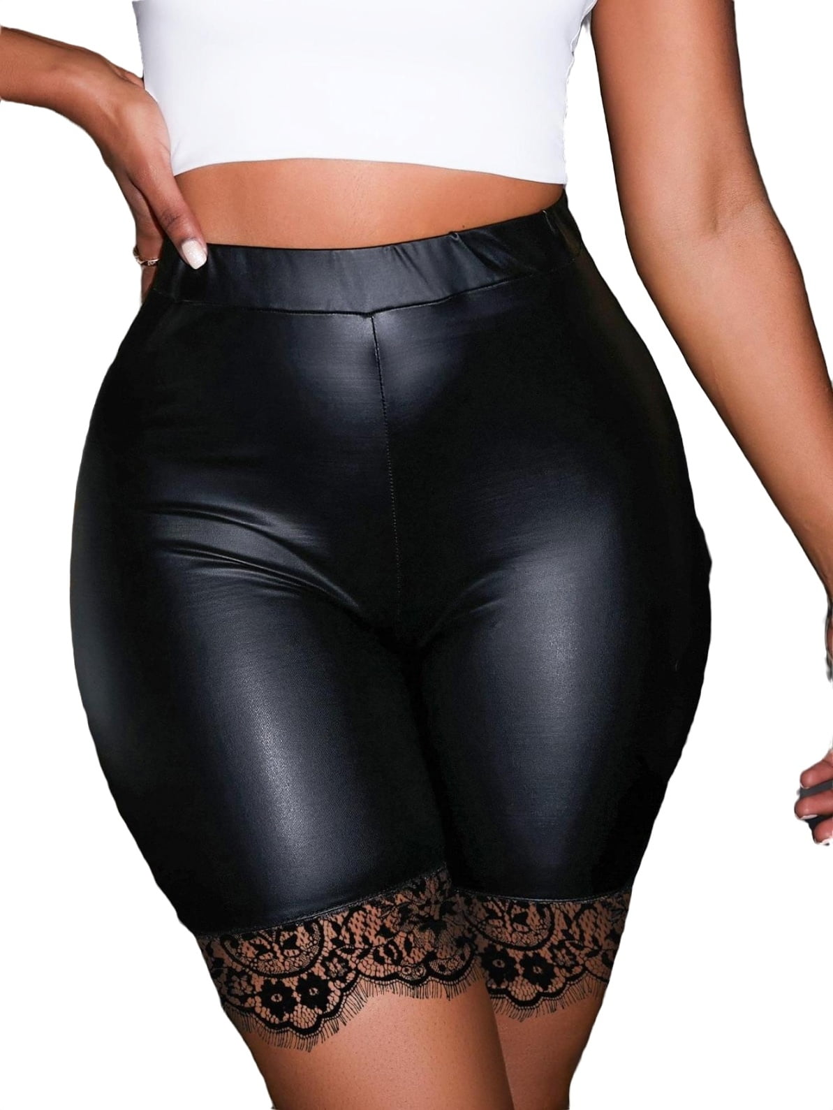 Lace legging shorts 2025
