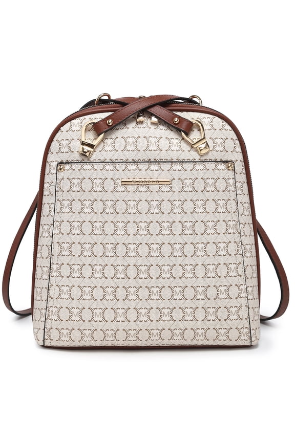 Womens Convertible Backpack Purse Multi-Pocket Handbag Fashion Designer Ladies Shoulder Bag