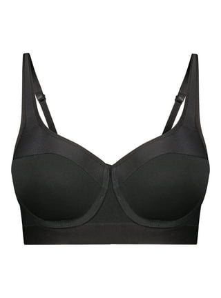 Buy PLUMBURY Women's Synthetic Lightly Padded Wired Push-Up Multiway Bra,  Black, Size 30A at
