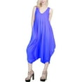 thumbnail image 1 of Womens Cool & Comfy Summer Casual Loosefit Flowy Wide-Leg Sleeveless Jumpsuit, 1 of 2
