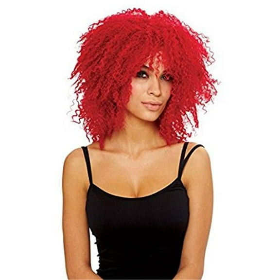 Womens Coolness Wig, Hot Red