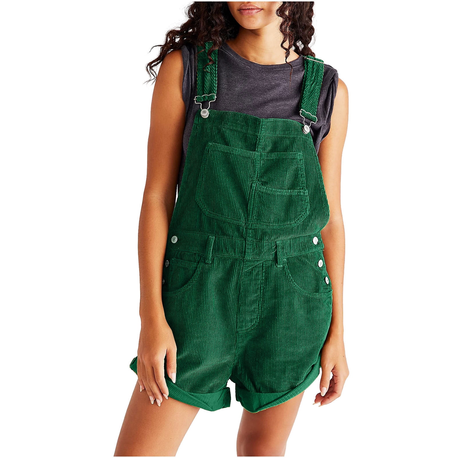 サロペット・オーバーオール・オールインワン L'Appartement STAMMBAUM Corduroy Overall Amazon.com: Onedreamer Women's Corduroy Overalls With