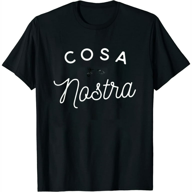 Womens Cosa Nostra Mafia Quote T Shirt Tee Shirt Black X Large Walmart