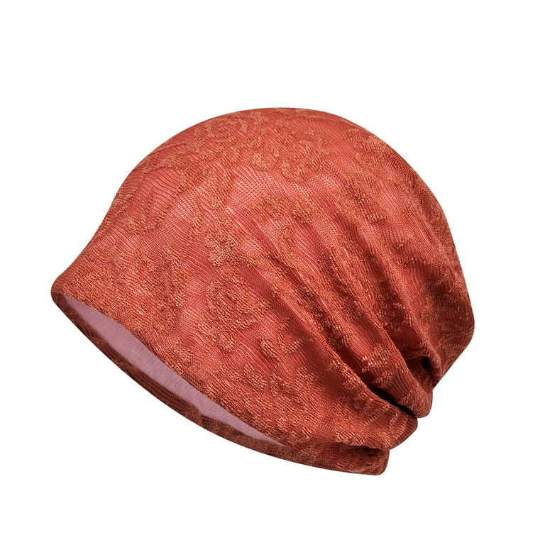 Womens Cotton Beanie Lace Turban Soft Sleep Cap Chemo Hats Fashion