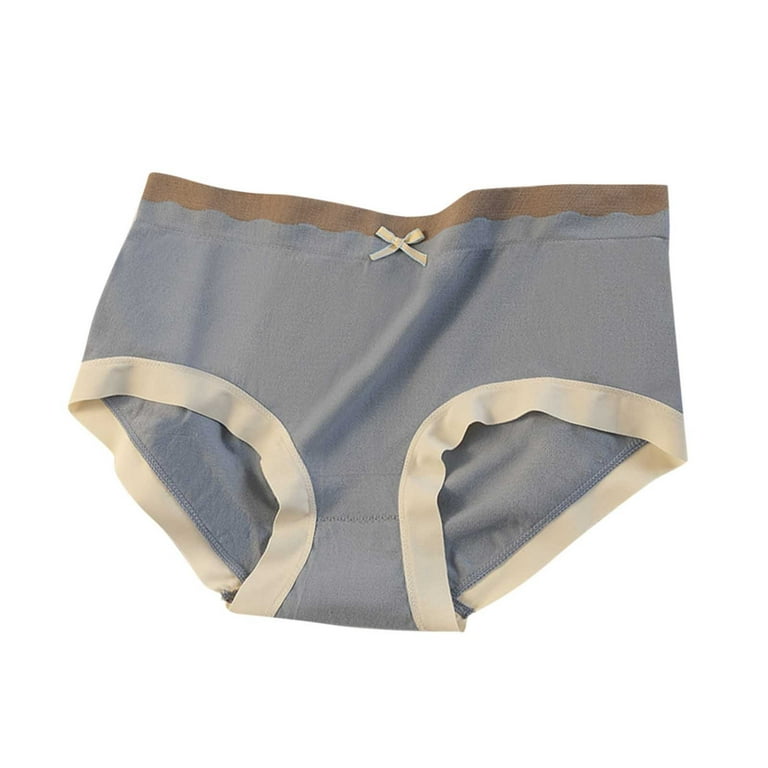 nsendm Female Underpants Adult Women Boxers Underwear Women's Low Waist  Mesh Briefs Solid Color Cotton Crotch Underwear Panties Womens Underwear(Wine,  M) 