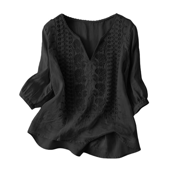 Womens Cotton Summer Tops Blusas De Algodon Cotton Boho Tops For Women Linen Blouses For Women Linen Blouses