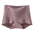 thumbnail image 1 of Womens' Cotton Underpants Comfortable Plus Size Breathable Lace Trimmed High Waisted Triangular Underwear For Women, 1 of 7