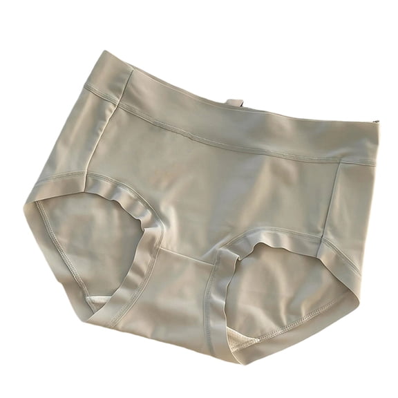 Womens' Cotton Underpants Comfortable Plus Size Briefs Comfortable High Waist Underwear Women Panties