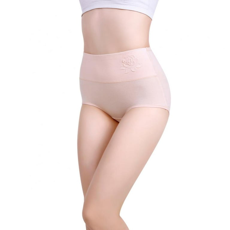 Womens Cotton Underwear High Waist Postpartum Panties Full