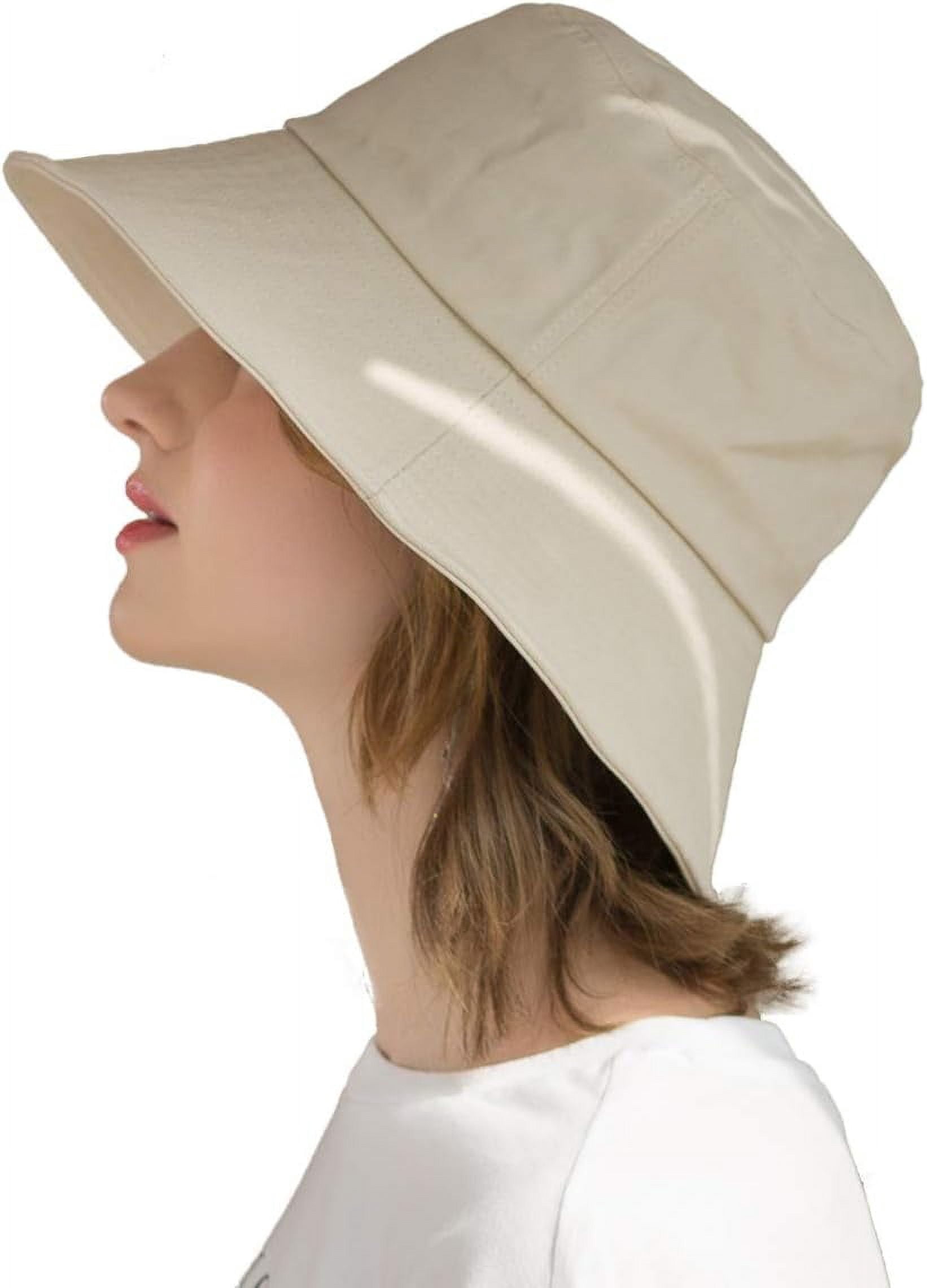 100% Cotton Sun Hats for Women Summer Wide Brim UPF50+ UV Protection 18 best sun hats with UPF protection 2025, including editor  main image 3