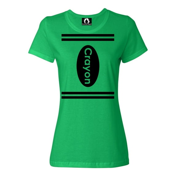 Womens Crayon Costume In Many Colors T-Shirt
