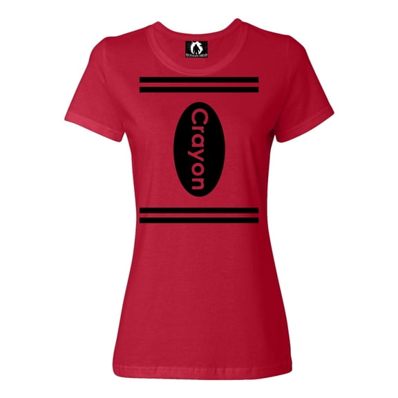 Womens Crayon Costume In Many Colors T-Shirt