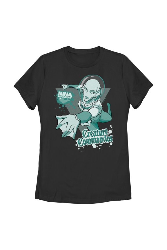 Womens Creature Commandos Amphibious Nina T Shirt