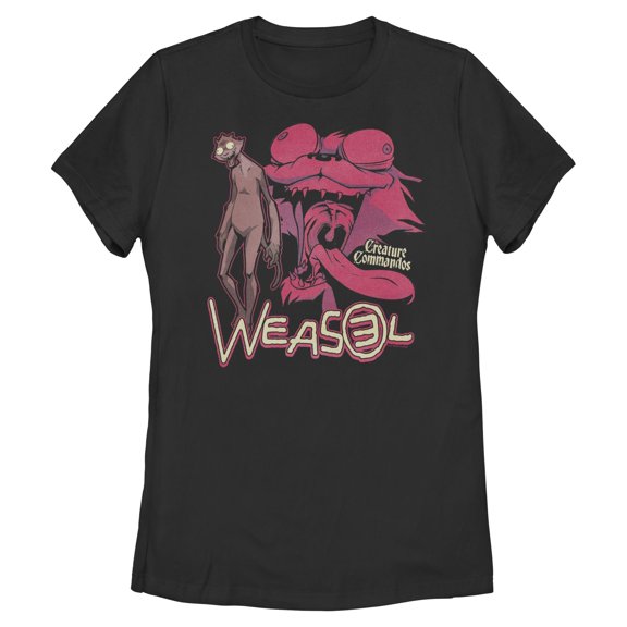 Womens Creature Commandos Crazy Weasel T Shirt