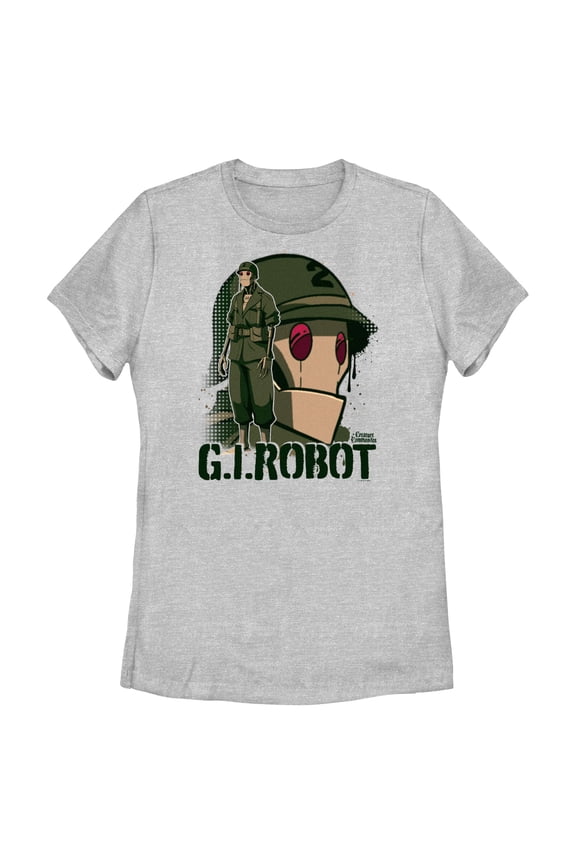 Womens Creature Commandos G.I. Robot 2 T Shirt