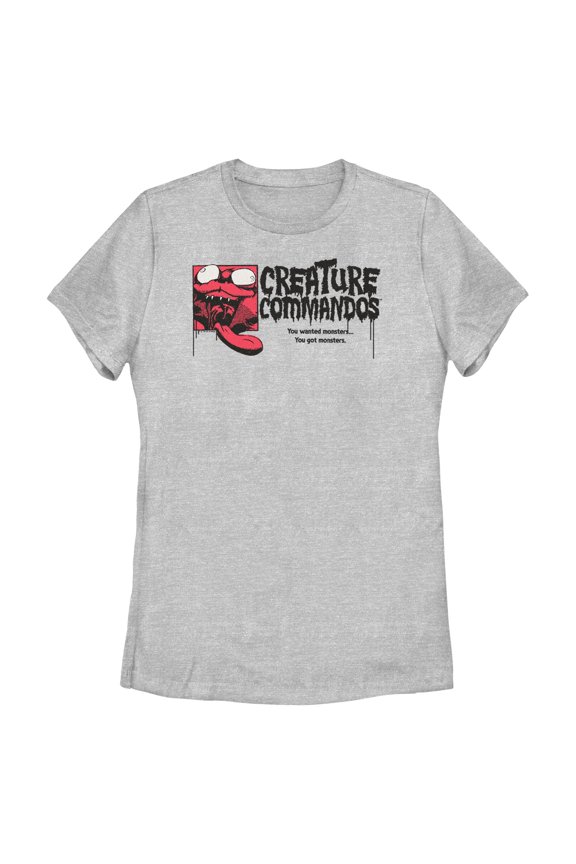 Womens Creature Commandos Weasel Was Here T Shirt