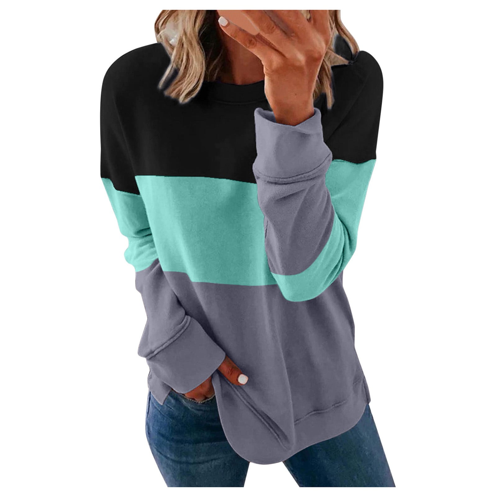 Women's outlet striped sweatshirts