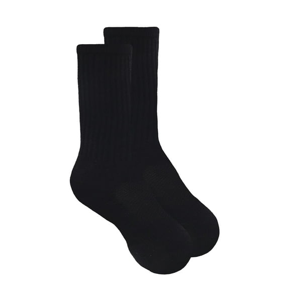 On the Go Women's Crew Socks (1 Pair Pack, Black, One Size)