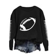 thumbnail image 1 of Womens Crewneck Sweatshirt Cotton Soft Lined Pullover Casual Fall Winter Clothes Vintage Graphic Trendy Streetwear Tops, 1 of 6