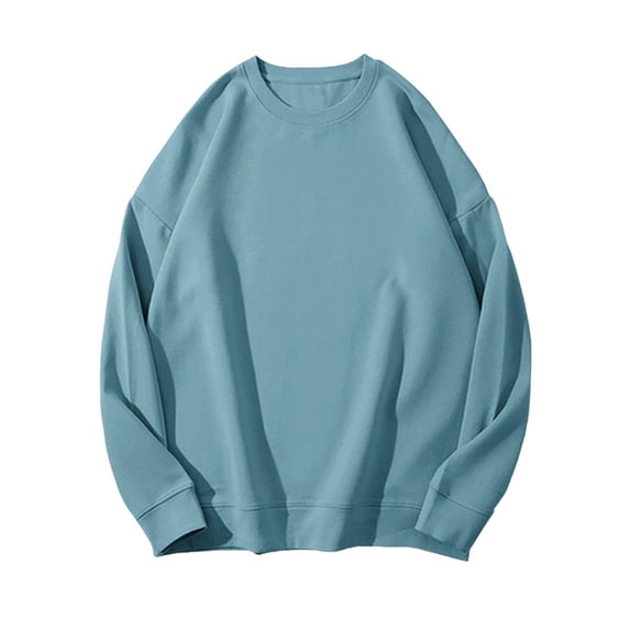 Womens Crewneck Sweatshirt Trendy Fall Fashion Clothes Soft Pullover for School