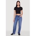thumbnail image 1 of Womens Cropped Short Sleeve Crew Neck Tee, 1 of 5