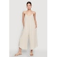 thumbnail image 1 of Womens Cropped Wide Leg Jumpsuit, 1 of 4