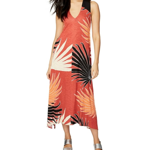 Womens Cross Back Maxi Dress