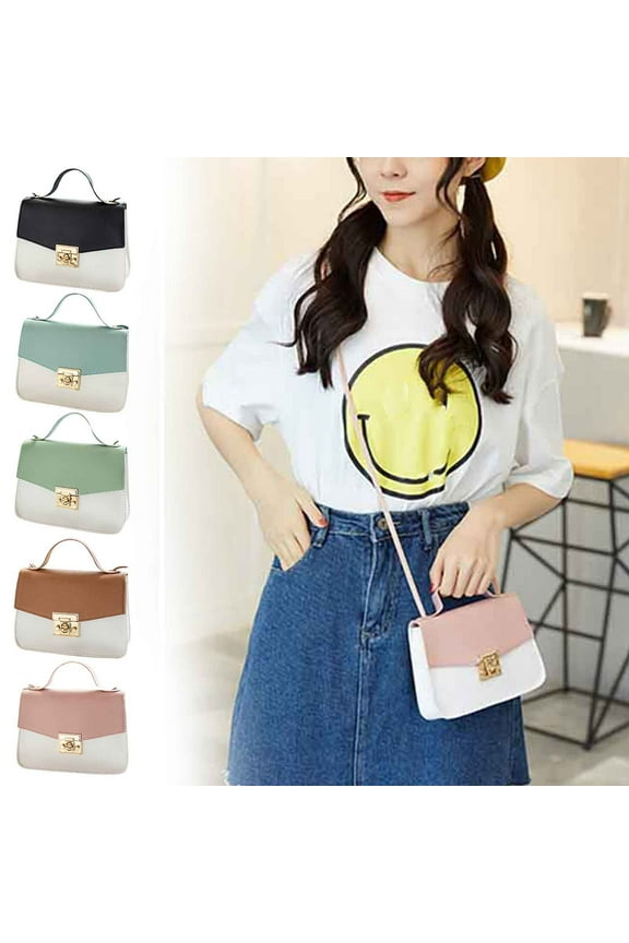 Womens Crossbody Bag, Meitianfacai Small Leather Shoulder Bag, Crossbody CellPhone Wallet Purse Lightweight Crossbody Handbags for Women