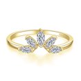thumbnail image 1 of Womens Crown Ring S925 Silver Stacking Ring With Horse Eye Zircon Index Finger Ring Anniversary Gift Jewellery, 1 of 4