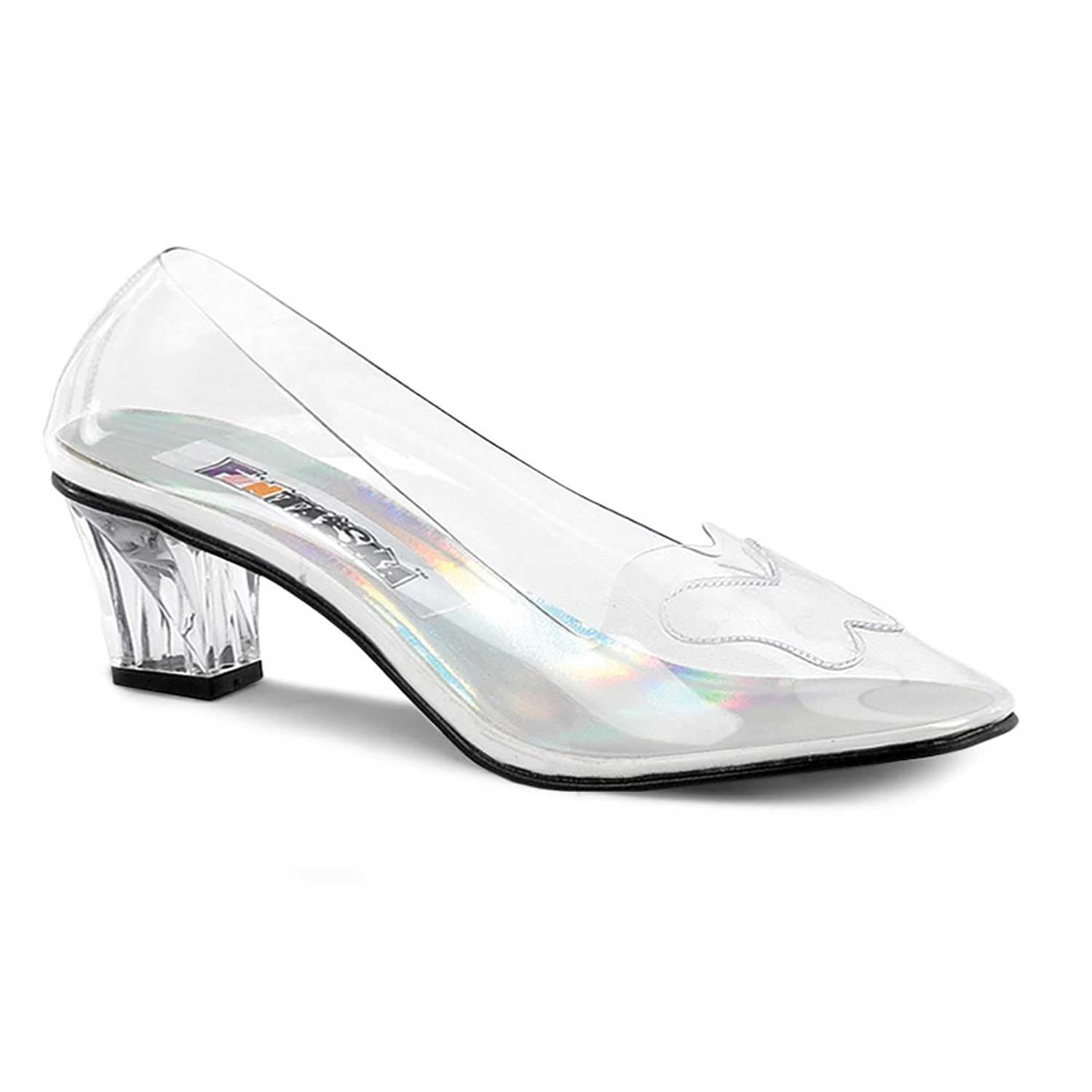 Womens Crystal Clear Cinderella 2 Womens Crystal Clear Cinderella 2