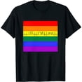 thumbnail image 1 of Womens Csd Shirt Gay Pride Life Love Peace Rainbow Shirt T-Shirt T-Shirt White 4X-Large, 1 of 5
