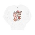 thumbnail image 1 of Womens Cup Sweatshirt Funny Jesus Fills My Cup Printed Tumbler Crewneck Sweatshirt-White-4xl, 1 of 1