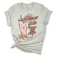 thumbnail image 1 of Womens Cup Tshirt Funny Jesus Fills My Cup Printed Tumbler Short Sleeve T-shirt-Athletic Heather-xxxl, 1 of 1