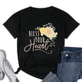 thumbnail image 1 of Womens Cute Southern Bless Your Heart Shirt Cute Ladies Shirt Short Sleeve T-Shirt Black Small, 1 of 5