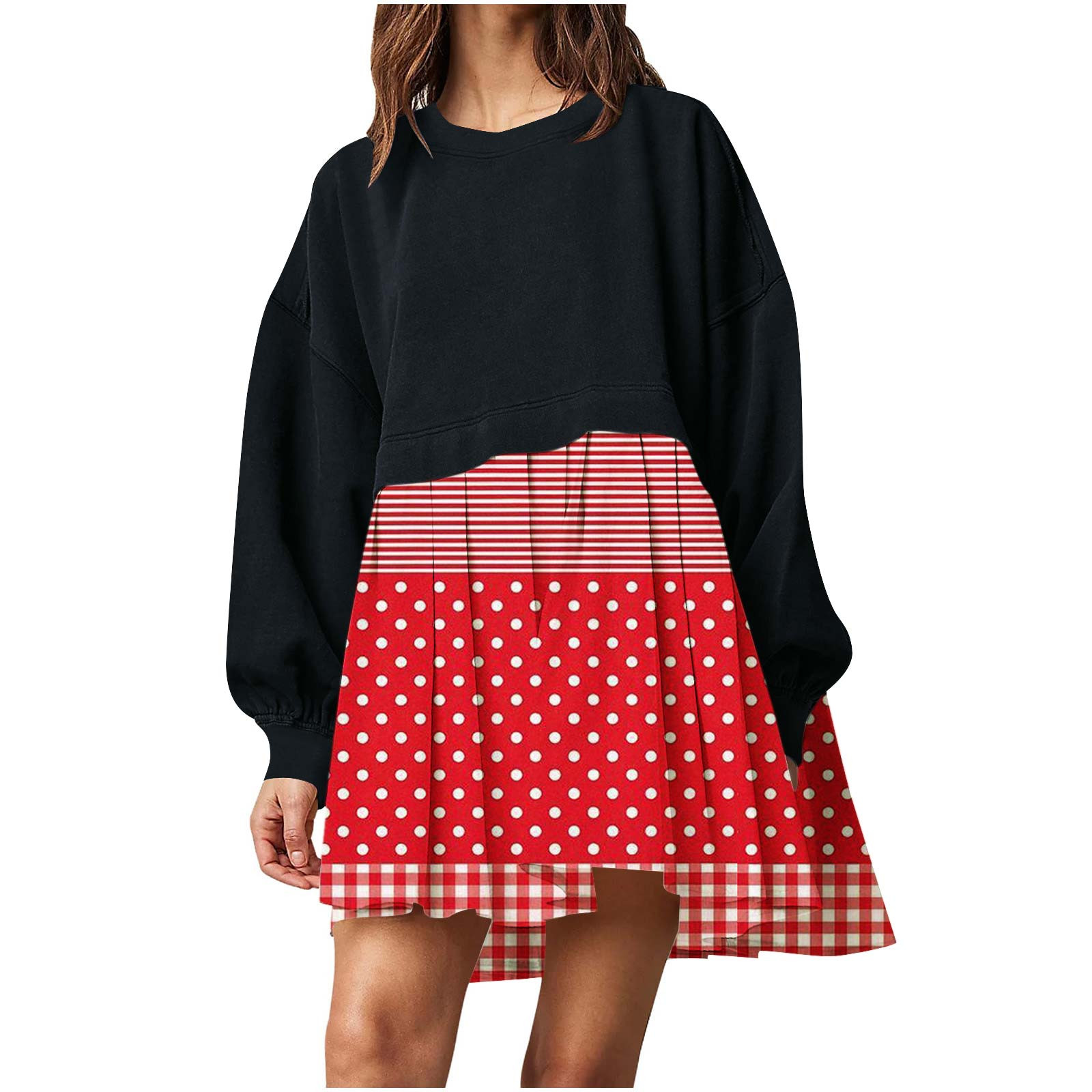 Cute sweatshirt dresses hot sale