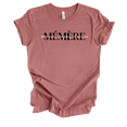 thumbnail image 1 of Womens Cute Sweet Mother's Day Motivates Inspires Nurtures Ladies Heather Mauve Short Sleeve T-Shirt-Memere-Medium, 1 of 1