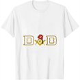 thumbnail image 1 of Womens Dad Shriners Fez Masonic Noble Mystic Shrine Father's Day T-Shirt White, 1 of 5