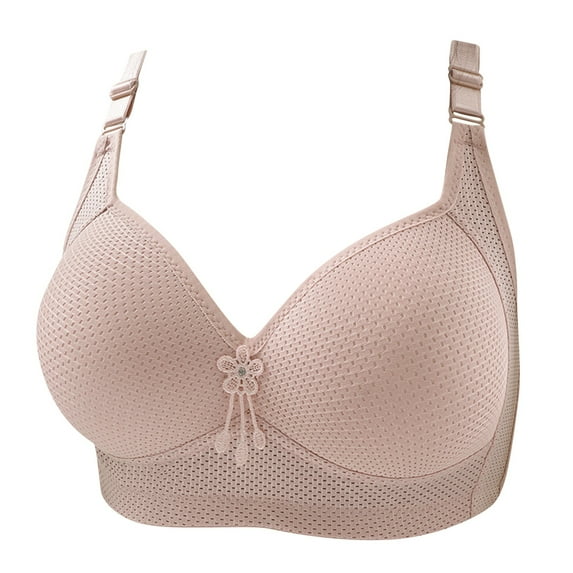 Womens Daisy Bra 2023 Sports Push Up Bras for Women Front Snaps Seniors Wireless Beauty Back Full Coverage Comfor Easy Close Bras