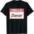thumbnail image 1 of Womens Daniel Name Tag T-Shirt White X-Large, 1 of 5