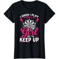 thumbnail image 1 of Womens Darts Girl Dart Lover Woman T-Shirt, 1 of 3