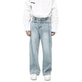 thumbnail image 1 of Womens Decorative Seam Jeans No Stretch Classic Fit Denim for Everyday Wear Durable and Versatile with Clean Stitching, 1 of 6