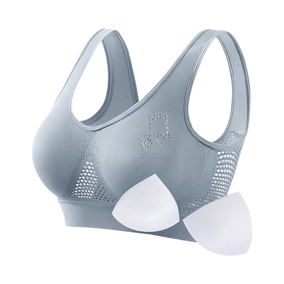 Womens Deep V Bras Wireless Comfortable Bra Supportive No Underwire Bras Tshirt Push Up Bralettes Plunge Seamless Bra