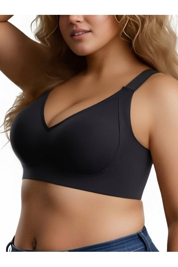 Smooth Wireless Bras for Women No Underwire Comfortable Bra for Women Everyday Bras Seamless Stretch Soft Light Comfort Bras
