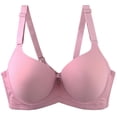 thumbnail image 1 of Womens Deep V Everyday Bras, Bras for Women No Underwire Seamless Push Up Full Coverage Supportive Womens Bralettes Everyday Bra 80C-105E, 1 of 8
