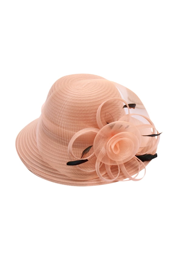 Womens Derby Hats! Yigetop Women's Church Kentucky Daily Cap Fascinator Bridal Tea Party Wedding Hat Derby Day Hats for Women 2025 Hot Pink A