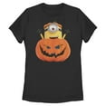 thumbnail image 1 of Womens Despicable Me Halloween Stuart Pumpkin Surprise T Shirt, 1 of 4
