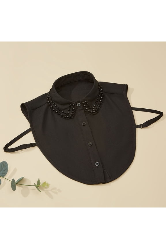 Womens Dickies Collars,Dickey Collar for Women,False Collar,Collars for Women,Detachable Collars for Women,Women's Fake Collar Detachable Dickey Rhinestone Half Shirt Blouse False Collar