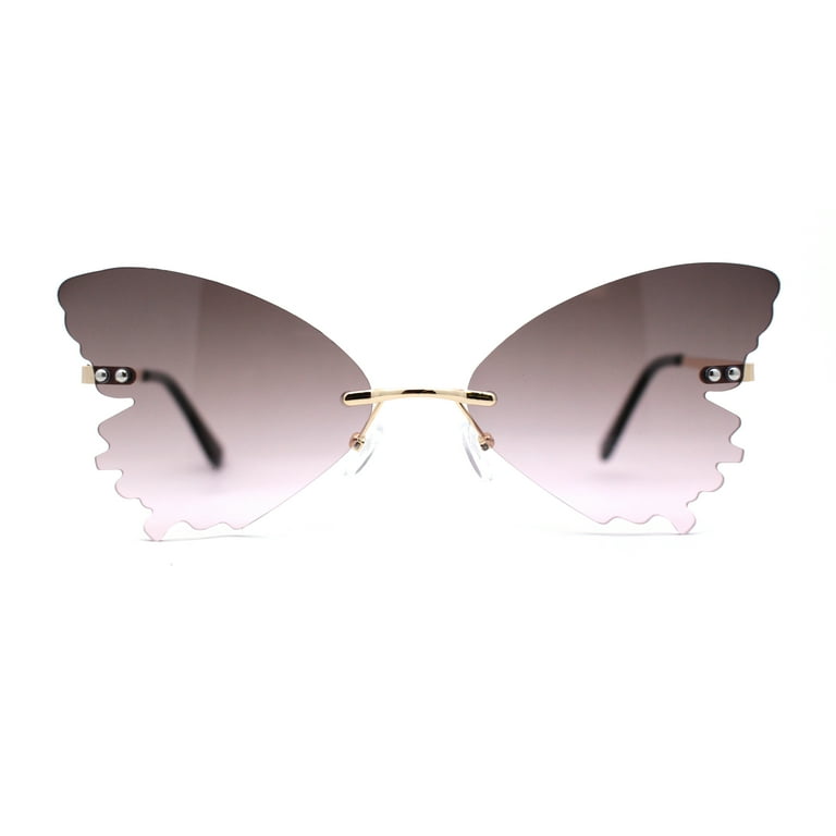Butterfly hotsell shaped sunglasses