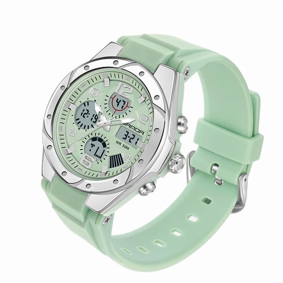 Womens Digital Watch Sport Waterproof Watch Analog Military Tactical Watches LED Backlight Alarm Stopwatch Wrist Watches