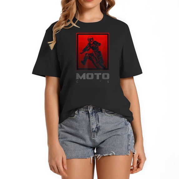 Womens Dirt Bike Motocross Apparel - Motocross Dirt Bike T-Shirt